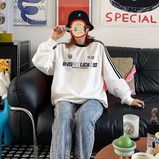 “Urban letter design monochrome niche trend” Sweatshirt