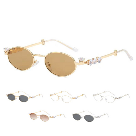 "Y2K Medieval Style Diamond Fashion"Glasses