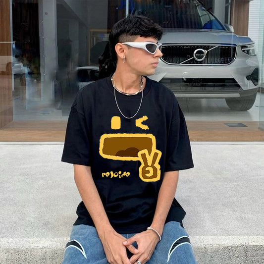 "Style trendy cartoon print" T-shirt