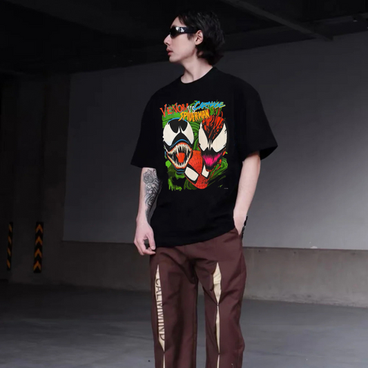 “HG®Spider anime American style trend poster” T-shirt