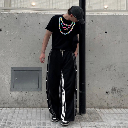 “Niche design dopamine necklace print” T-shirt