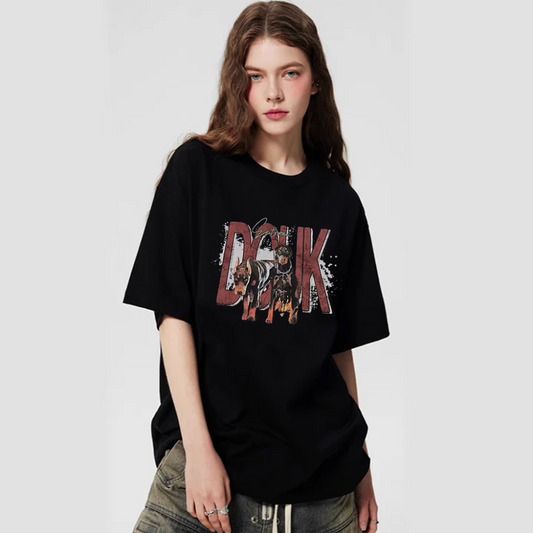 “Letters Doberman” T-shirt