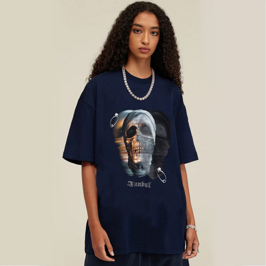 “Triple Ghost Skull” T-shirt