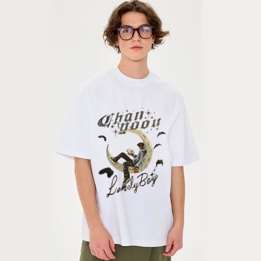 “Moon Cradle Boy” T-shirt