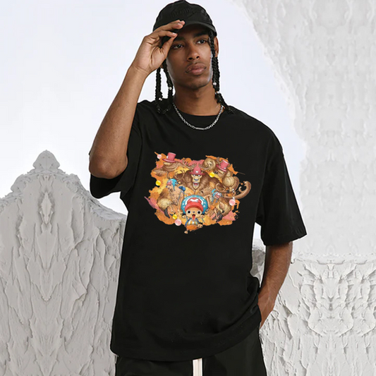 “Japanese anime Chopper print” T-shirt