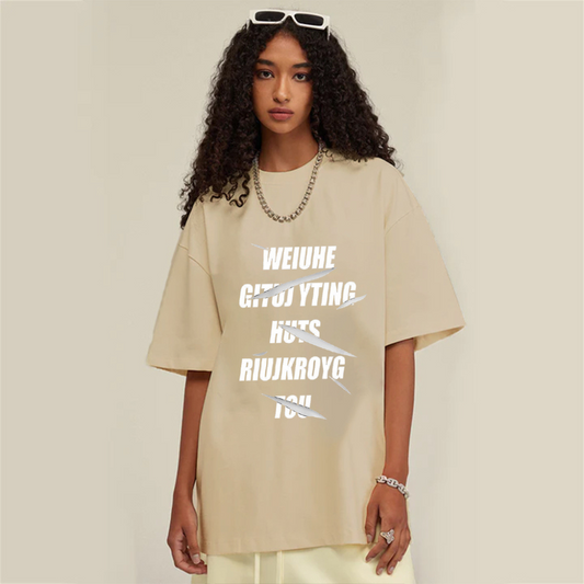 “Simplified Letters” T-shirt