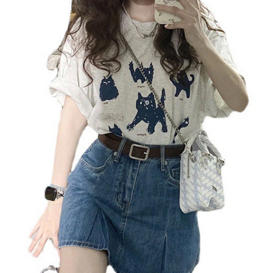 “Kitten Action” T-shirt