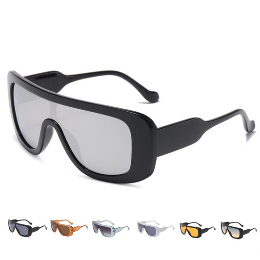 "Y2K Multicolor Gradient Trendy Cycling"Glasses